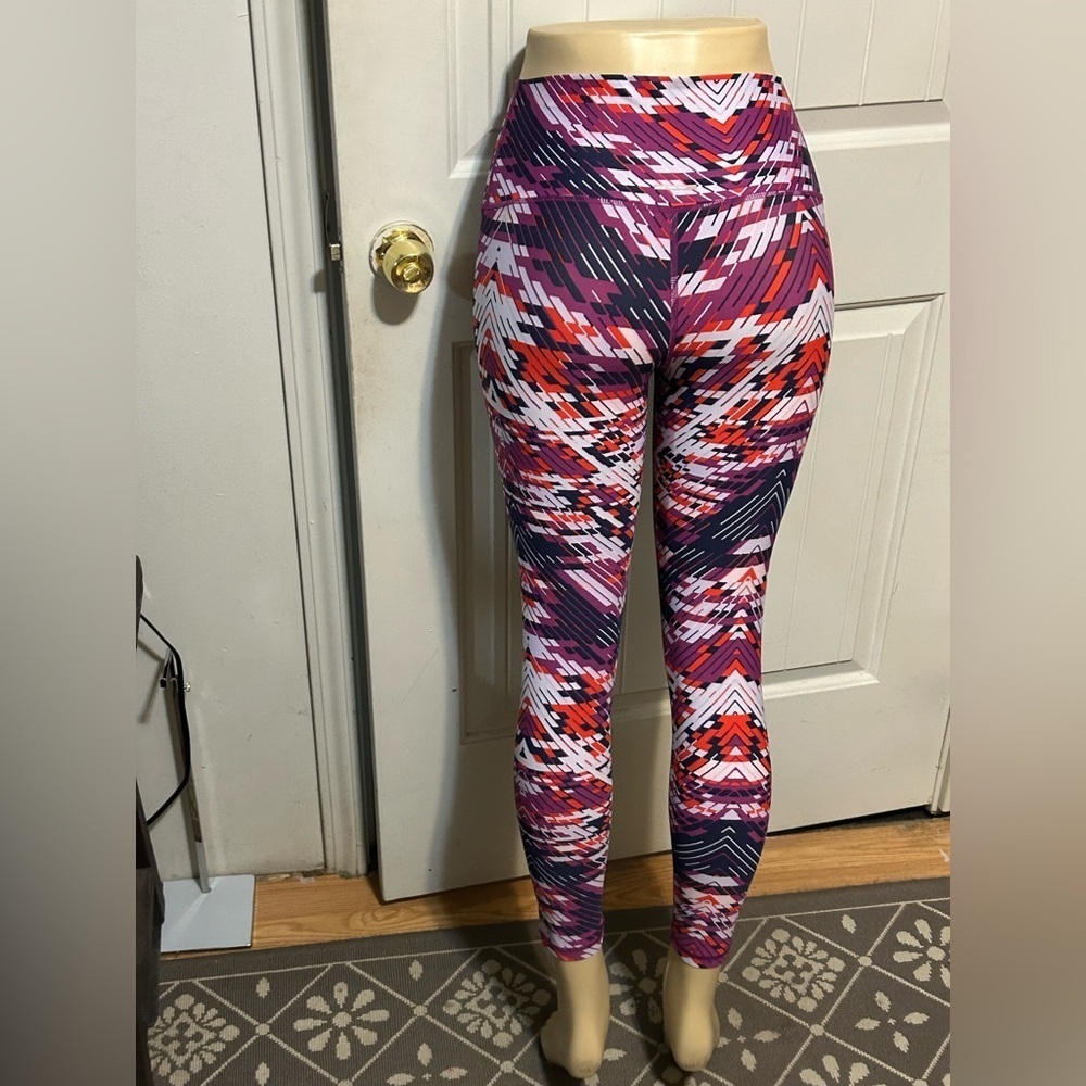 Colorful Geometric Pattern Leggings